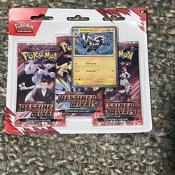 Pokemon Destined Rivals 3 Pack Blister 