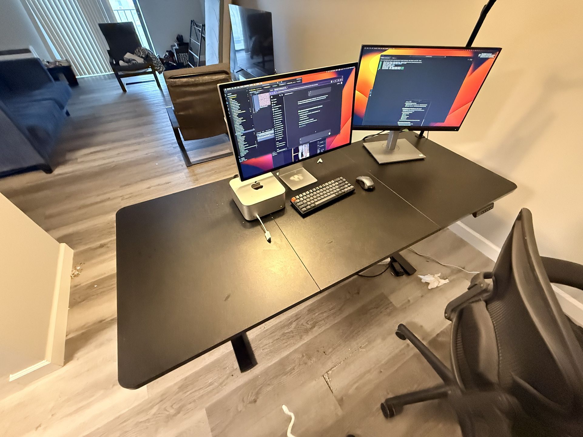 **VIVO Electric Standing Desk (71” x 30”) - Practically New! $175**