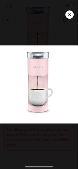 Keurig Single-Serve Coffee Maker Pink