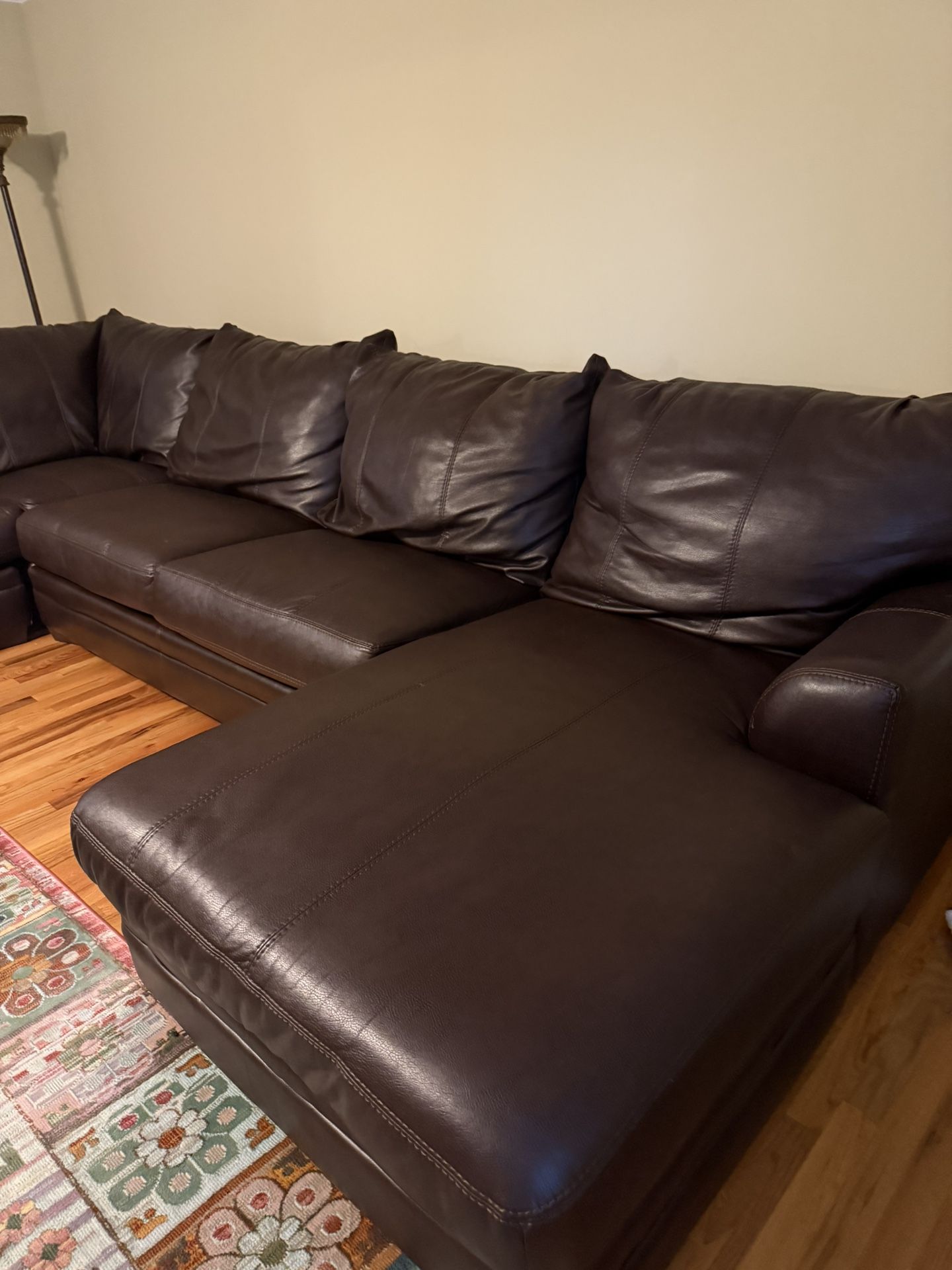 Brown Large Couch