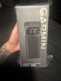 Garmin blood pressure monitor