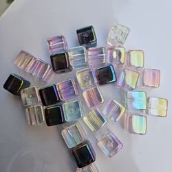 15mm Cube Beads