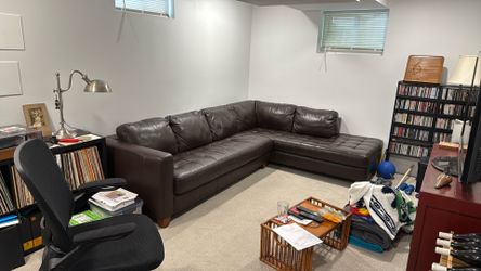 Leather Sectional