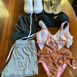 Girls Size 14/16 Summer Clothes & Shoes 