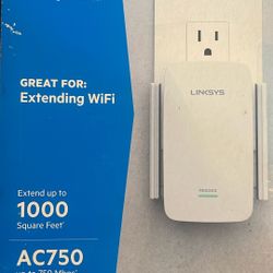 Linksys AC750  Model RE6300 WiFi Extender