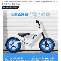 Balance Bike (2-6yo)