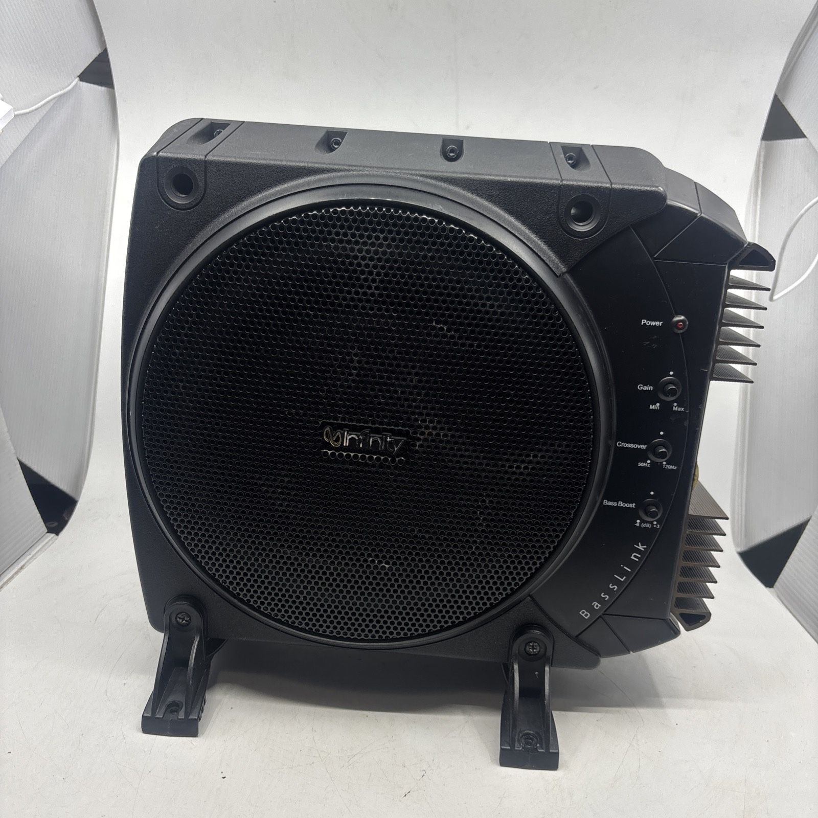 Infinity Basslink Powered Subwoofer Speaker 10" Car Audio WORKS