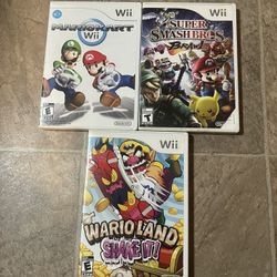 Nintendo Wii Games 