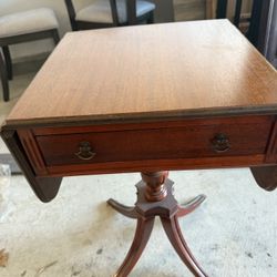 Solid Wood End Table 