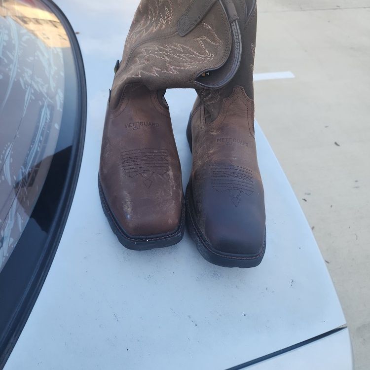 Ariat Steel Toe Work Boots $45 Or Make Offer