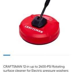 Craftsman Rotating Surface Cleaner