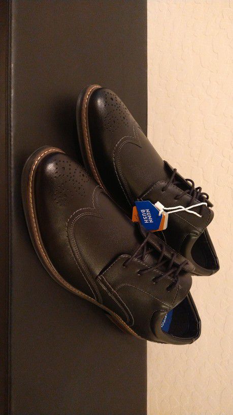Men's NUNN BUSH Leather Wingtip Dress Shoe Size12 NEW