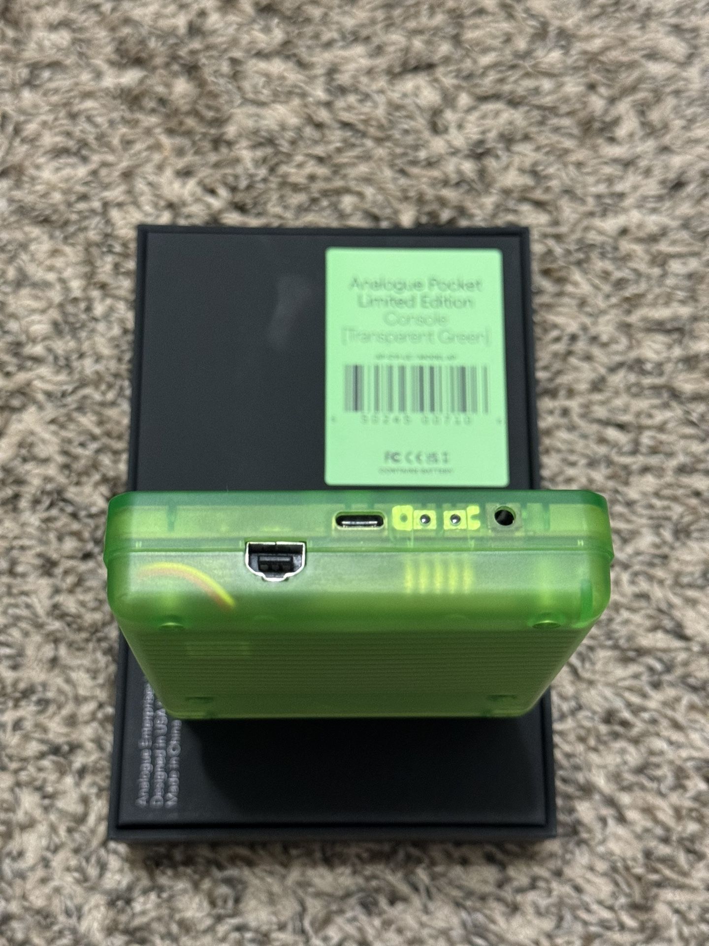 Analogue Pocket Transparent Green Edition for Sale in Phoenix, AZ