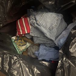 2 bolsas grandes de ropa