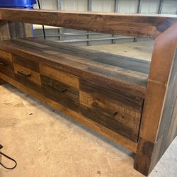 Wood Console Table