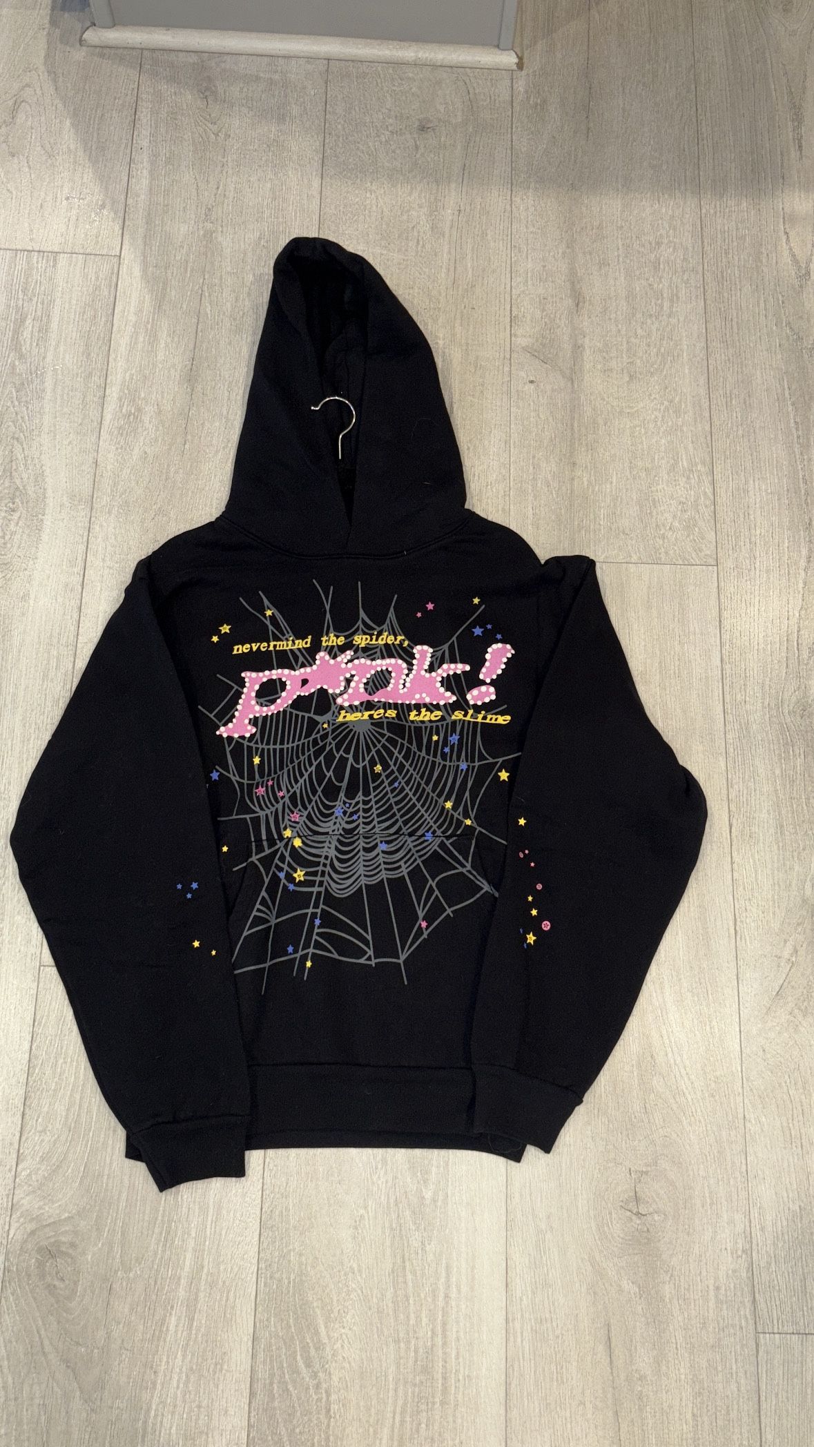 Spider (pink Hoodie)