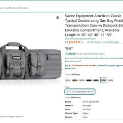 Tactical Double Long Gun Bag