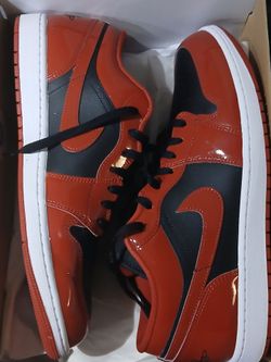 NEW Air Jordan 1 low SE Red / Black SZ 14