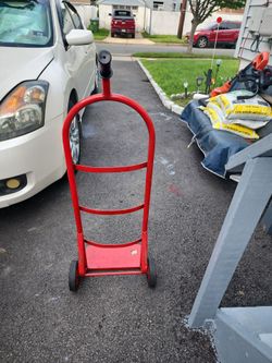 Steel hand truck