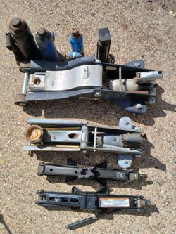 Jacks and tire irons and 4 ways