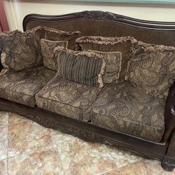 Love Seat and Sofa Set