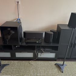 Polk Audio Speakers w/ Receiver Included 