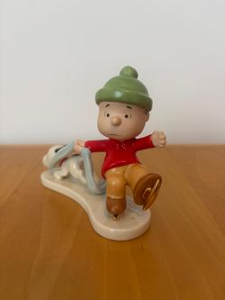 1998 Peanuts Gang "Follow the Leader" Hallmark Keepsake Christmas Ornament