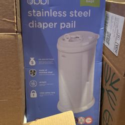 Ubbi Stainless Steel Diaper Pail