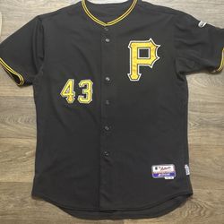 Authentic Game Worn Pittsburgh Pirates Jersey