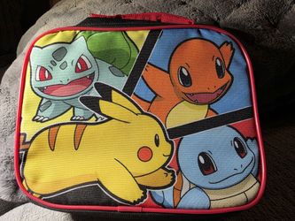 Pokémon Insulated lunch box feat. original starter characters