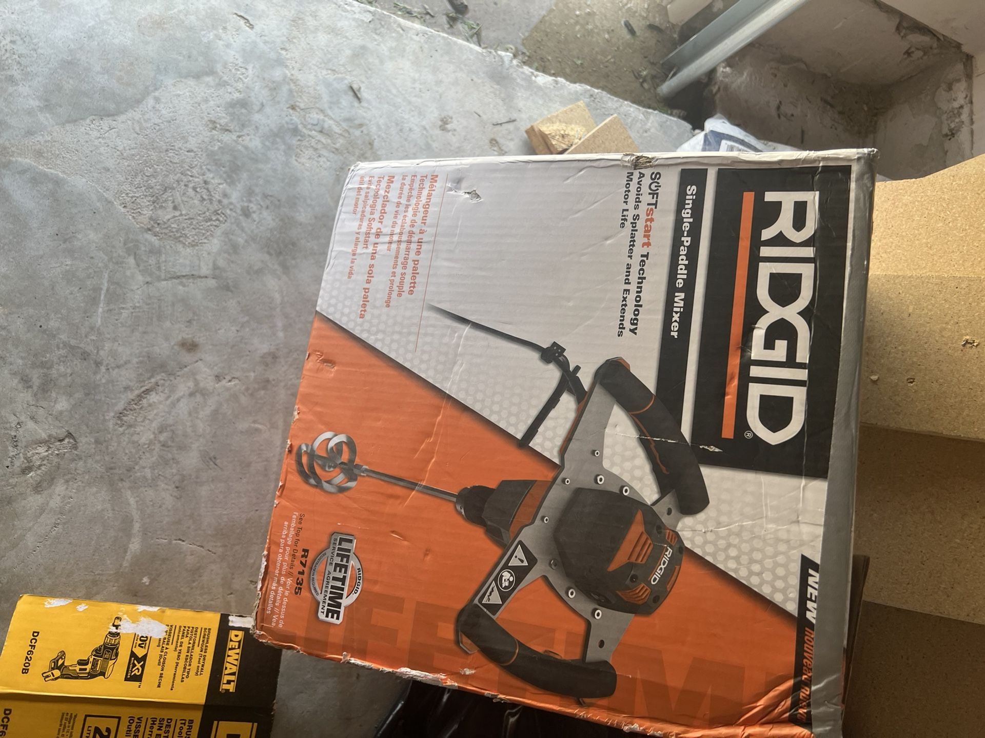 Brand New Rigid Paddle Mixer