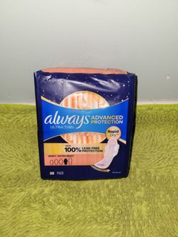 Always Ultra Thin extra heavy 38pads