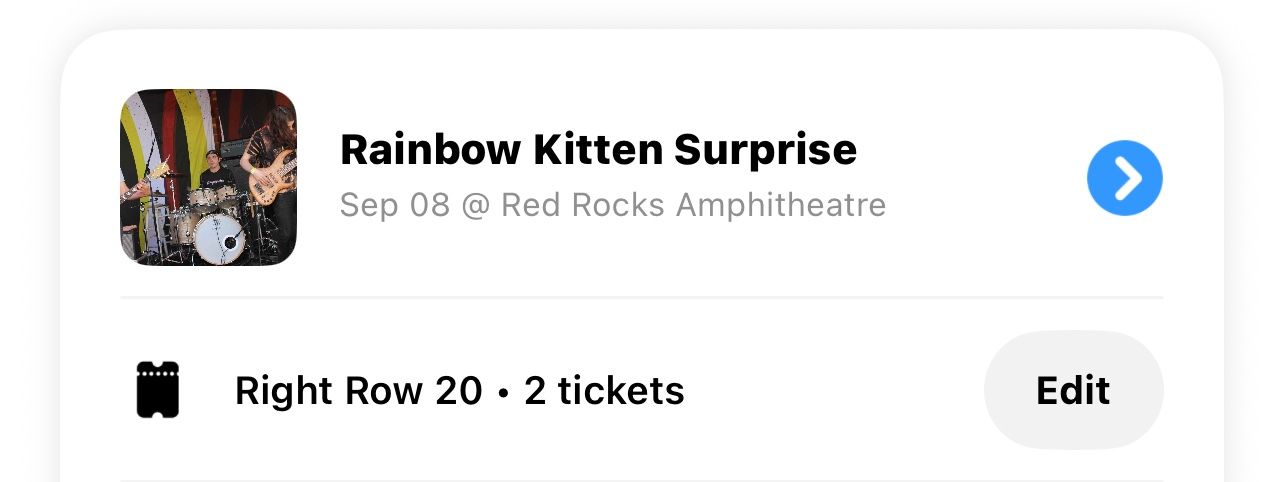 Rainbow kitten Surprise Tickets