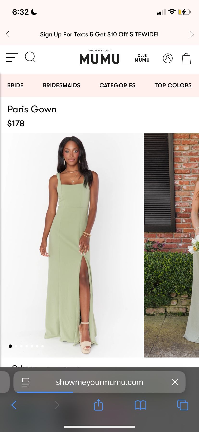 Show Me Your MuMu Paris Gown