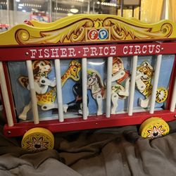 Rare Find 1962 Toy Fisher price #900 Circus Set NIB Never Opened
