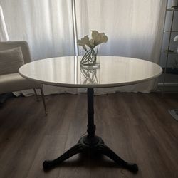 38 In Bistro Marble Table