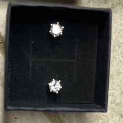 Moissanite Stud Earrings – GRA Certified 