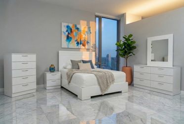 QUEEN BEDROOM SET- JUEGO DE DORMITORIO QUEEN