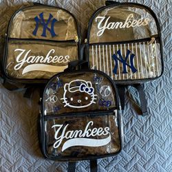 Yankees Clear Stadium Backpack