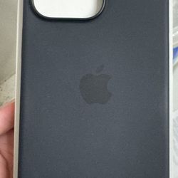 Black iPhone 15 Pro Max case 