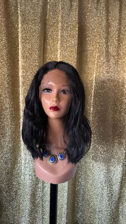 Beautiful frontal lace synthetic hair 🖤