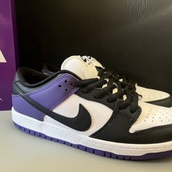 Nike Dunk sb low court purple sz 11.5