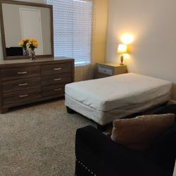 Full Twin Size BR Set + Lounge Couch CASH Or CASH-APP