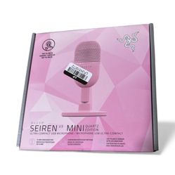 Razer Seiren V3 Mini Ultra Compact USB Microphone - Quartz Edition