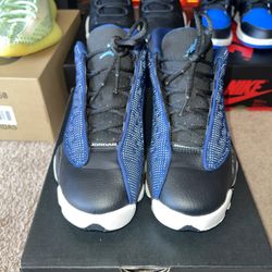 Air Jordan 13 Retro Low BG (Grade School) Brave Blues 2017 Size 4.5Y PRE OWNED