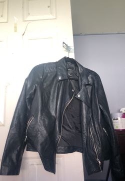 Pleather jacket from forever 21