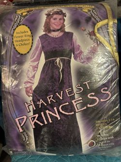 Velvet Collection Adult Harvest Princess Medium/Large