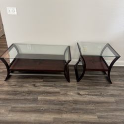Coffee And End Table 