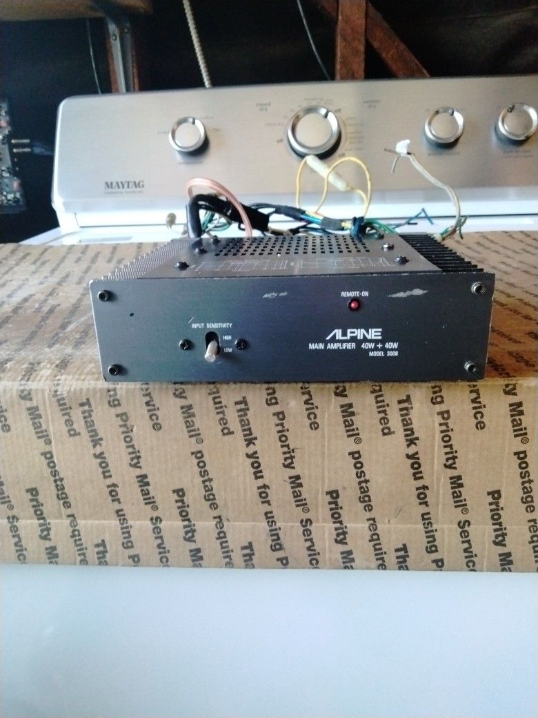 Alpine Old School Amplifier