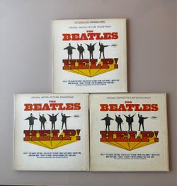 The Beatles Help! Motion Picture Soundtrack x3